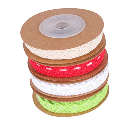 jojofuny 1 Satz Selbstklebendes Baumwoll Spitzenband À Yards Gemischte Farben Für Diy Basteln Und Partydekoration Hochwertige Verpackungsband Für Heim Und Büro 4roll jojofuny 1 Satz Selbstklebendes Baumwoll Spitzenband À Yards Gemischte Farben Für Diy Basteln Und Partydekoration Hochwertige Verpackungsband Für Heim Und Büro 4roll von jojofuny
