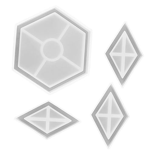 jojofuny 1 Satz Silikonformen für Diy Bastelprojekte Teiliges zur Herstellung von Aufbewahrungsboxen Epoxidharz Flexibles Transparentes Silikonmaterial für Kreative Bastelideen von jojofuny