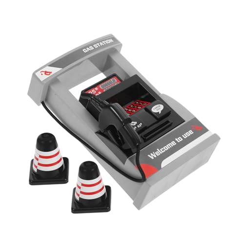 jojofuny 1 Satz Simulations-Tankstellenspielzeug Tankstellenmodell Straßenkegel Zeichen Bahnhof Spielzeugtankstelle Spielzeugautoservice Kinderspiele Puppenhaus-Tankstelle Magnet jojofuny 1 Satz Simulations-Tankstellenspielzeug Tankstellenmodell Straßenkegel Zeichen Bahnhof Spielzeugtankstelle Spielzeugautoservice Kinderspiele Puppenhaus-Tankstelle Magnet von jojofuny