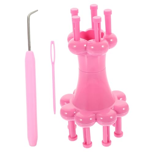 jojofuny 1 Satz Spule Loom Strickmaschine mit Nadel Professionelles Strickwerkzeug für Diy Handarbeiten zum Stricken von Pullovern Schals und Armbändern von jojofuny