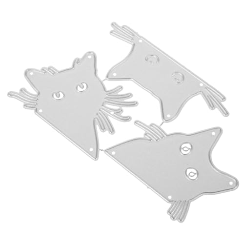 jojofuny 1 Satz Stanzformen Katzen für Diy Papierkunst Metall Cutting Dies für Scrapbooking Kartenherstellung Kreative Bastelprojekte von jojofuny