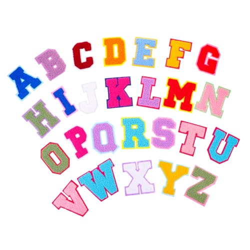 jojofuny 1 Satz Teiliges Bügelbuchstaben Patches Für Kleidung Diy Stoffbuchstaben Zur Dekoration Von Kleidung Rucksäcken Taschen Und Mehr Einfach Anzuwenden Für Reparaturen 52 Stück jojofuny 1 Satz Teiliges Bügelbuchstaben Patches Für Kleidung Diy Stoffbuchstaben Zur Dekoration Von Kleidung Rucksäcken Taschen Und Mehr Einfach Anzuwenden Für Reparaturen 52 Stück von jojofuny