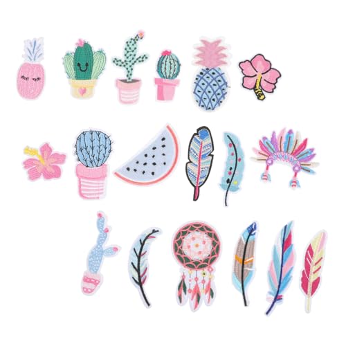 jojofuny 1 Satz Teiliges Gestickte Patches Für Kleidung Taschen Und Jeans Aufnäher Zum Aufbügeln Verzieren Und Reparieren Von Textilien 18 Stück jojofuny 1 Satz Teiliges Gestickte Patches Für Kleidung Taschen Und Jeans Aufnäher Zum Aufbügeln Verzieren Und Reparieren Von Textilien 18 Stück von jojofuny