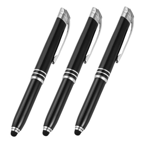 jojofuny 1 Satz Teiliges Led Metallkugelschreiber Mit Licht Schreibstifte Für Büro Und Schule Leuchtende Kugelschreiber Für Unterschriften Und Kreative Anwendungen 3 Stück jojofuny 1 Satz Teiliges Led Metallkugelschreiber Mit Licht Schreibstifte Für Büro Und Schule Leuchtende Kugelschreiber Für Unterschriften Und Kreative Anwendungen 3 Stück von jojofuny