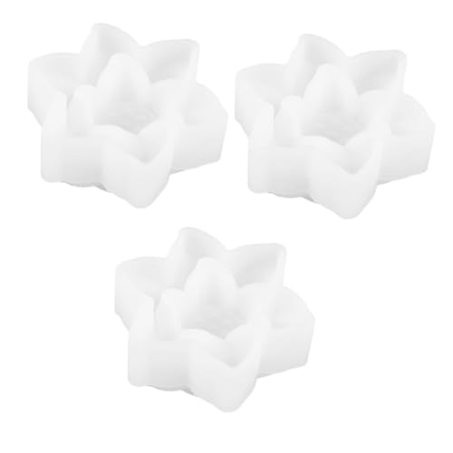 jojofuny 1 Satz Teiliges Lotusblüten Silikon Form Diy Crystal Epoxy Gießform Für Kreative Handarbeiten Für Bastelprojekte Leicht Zu Entformen Reinigen 3 Stück jojofuny 1 Satz Teiliges Lotusblüten Silikon Form Diy Crystal Epoxy Gießform Für Kreative Handarbeiten Für Bastelprojekte Leicht Zu Entformen Reinigen 3 Stück von jojofuny