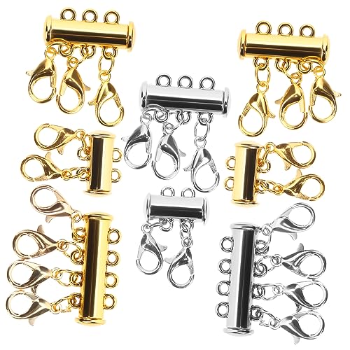 jojofuny 1 Satz Teiliges Magnetverschluss Für Mehrlagige Kettenverbinder Für Schmuckherstellung Für Armbänder Und Praktische Trennhilfe Für Schmuckdesign 8 Stück jojofuny 1 Satz Teiliges Magnetverschluss Für Mehrlagige Kettenverbinder Für Schmuckherstellung Für Armbänder Und Praktische Trennhilfe Für Schmuckdesign 8 Stück von jojofuny
