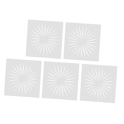 jojofuny 1 Satz Teiliges Malvorlagen Mit Sonnenmotiv Zeichenschablonen Für Bastelzubehör Für Gestalten Und Wanddekoration 10 Stück jojofuny 1 Satz Teiliges Malvorlagen Mit Sonnenmotiv Zeichenschablonen Für Bastelzubehör Für Gestalten Und Wanddekoration 10 Stück von jojofuny