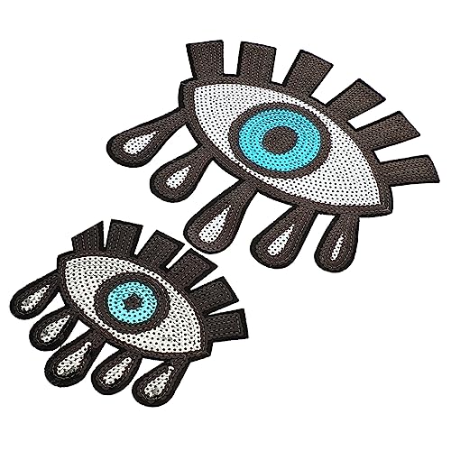 jojofuny 1 Satz Teiliges Pailletten Augen Patch Zum Aufnähen Kreative Diy Kleidung Applikation Langlebige Stickerei Flicken Für Kleider Taschen Jeans Hüte Vielseitig Dekorativ Und 2 Stück jojofuny 1 Satz Teiliges Pailletten Augen Patch Zum Aufnähen Kreative Diy Kleidung Applikation Langlebige Stickerei Flicken Für Kleider Taschen Jeans Hüte Vielseitig Dekorativ Und 2 Stück von jojofuny