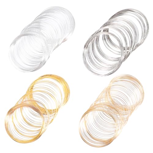 jojofuny 1 Satz Teiliges Schmuckzubehör Aus Langlebigem Metall Feine Diy Drahtkreise Für Handgefertigten Schmuck Geeignet Für Armbänder Halsketten Anhänger Und Ohrringe 4 Stück jojofuny 1 Satz Teiliges Schmuckzubehör Aus Langlebigem Metall Feine Diy Drahtkreise Für Handgefertigten Schmuck Geeignet Für Armbänder Halsketten Anhänger Und Ohrringe 4 Stück von jojofuny