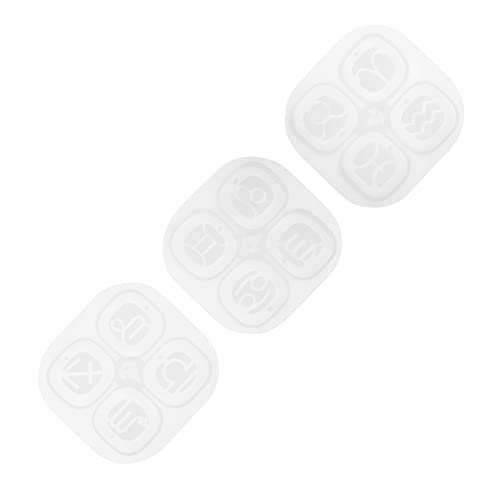 jojofuny 1 Satz Teiliges Silikon Schlüsselanhänger Gießform Für Diy Schmuckherstellung Anhänger Epoxidharz Formen Einfach Zu Verwenden Und Langlebig 3 Stück jojofuny 1 Satz Teiliges Silikon Schlüsselanhänger Gießform Für Diy Schmuckherstellung Anhänger Epoxidharz Formen Einfach Zu Verwenden Und Langlebig 3 Stück von jojofuny