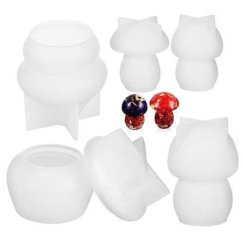 jojofuny 1 Satz Teiliges Silikonform Für Glasbehälter Diy Epoxidharz Gießform Langlebig Und Einfach Zu Entformen Für Bastelprojekte Und Stilvolle Aufbewahrung 5 Stück jojofuny 1 Satz Teiliges Silikonform Für Glasbehälter Diy Epoxidharz Gießform Langlebig Und Einfach Zu Entformen Für Bastelprojekte Und Stilvolle Aufbewahrung 5 Stück von jojofuny