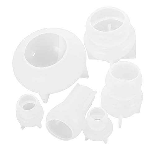 jojofuny 1 Satz Teiliges Silikonformen Pilzform Für Diy Handarbeiten Wiederverwendbare Epoxidharz Gießformen Für Kreative Deko Projekte Und Bastelbedarf 6 Stück von jojofuny