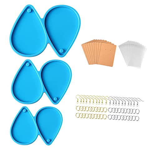 jojofuny 1 Satz Teiliges Silikonformen für Ohrringe und Schlüsselanhänger Wassertröpfchen Diy Gießformen Epoxidharz Einfach zu Entformen für Bastelprojekte jojofuny 1 Satz Teiliges Silikonformen für Ohrringe und Schlüsselanhänger Wassertröpfchen Diy Gießformen Epoxidharz Einfach zu Entformen für Bastelprojekte von jojofuny