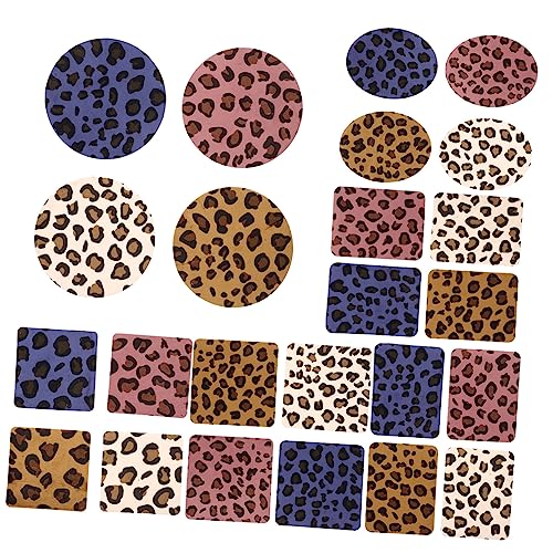 jojofuny 1 Satz Tragbare Leopard Patch Paket Verschönern Reparieren Von Kleidung Taschen Schuhen Selbstklebende Flicken Für Diy Projekte 24 Stück jojofuny 1 Satz Tragbare Leopard Patch Paket Verschönern Reparieren Von Kleidung Taschen Schuhen Selbstklebende Flicken Für Diy Projekte 24 Stück von jojofuny