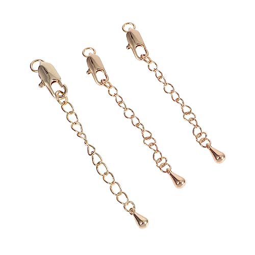 jojofuny 1 Satz Verlängerungsschnalle Aus Kettengliedern Silber Kettenanhänger Ketten Und Armbänder Zur Schmuckherstellung Kettenverlängerungen Kettenschmuck Groß Rot Legierung 3 Stücke jojofuny 1 Satz Verlängerungsschnalle Aus Kettengliedern Silber Kettenanhänger Ketten Und Armbänder Zur Schmuckherstellung Kettenverlängerungen Kettenschmuck Groß Rot Legierung 3 Stücke von jojofuny