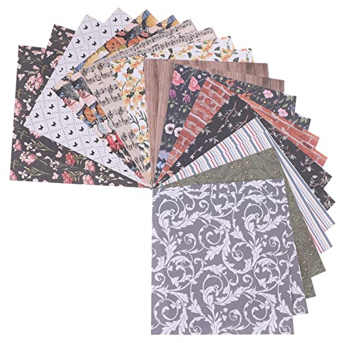 jojofuny 1 Satz Vintage Scrapbooking Papier Teiliges Set Diy Hintergrundpapier Mit Verschiedenen Mustern Für Bastelprojekte Für Fotoalben Karten Und 24 Stück jojofuny 1 Satz Vintage Scrapbooking Papier Teiliges Set Diy Hintergrundpapier Mit Verschiedenen Mustern Für Bastelprojekte Für Fotoalben Karten Und 24 Stück von jojofuny
