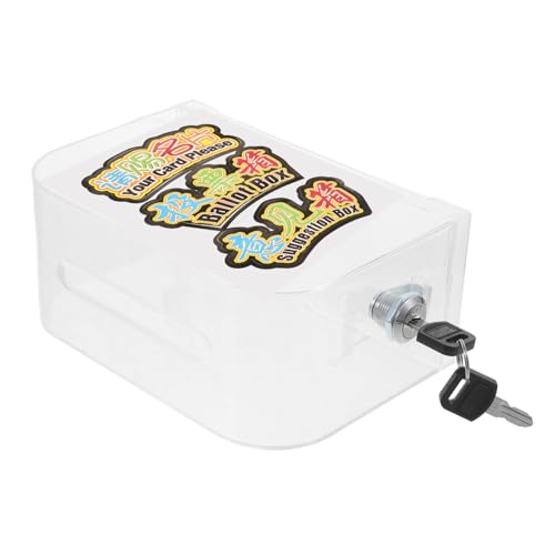 jojofuny 1 Satz Visitenkarten-Box Versteck Visitenkarteninhaber Anregung groß Schlüssel verlosen Aufbewahrungsbox für Karten Inhaber von Bürokarten Spende Dose Bürozubehör Acryl Transparent jojofuny 1 Satz Visitenkarten-Box Versteck Visitenkarteninhaber Anregung groß Schlüssel verlosen Aufbewahrungsbox für Karten Inhaber von Bürokarten Spende Dose Bürozubehör Acryl Transparent von jojofuny