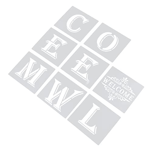 jojofuny 1 Satz Vorlage Für Buchstaben Brief Zeichnung Schablonen Schablonen Wand Gemischt Alphabetschablonen Interessante Zeichenvorlage Schablonen Vorlagen Alphabet-malvorlage Weiß jojofuny 1 Satz Vorlage Für Buchstaben Brief Zeichnung Schablonen Schablonen Wand Gemischt Alphabetschablonen Interessante Zeichenvorlage Schablonen Vorlagen Alphabet-malvorlage Weiß von jojofuny