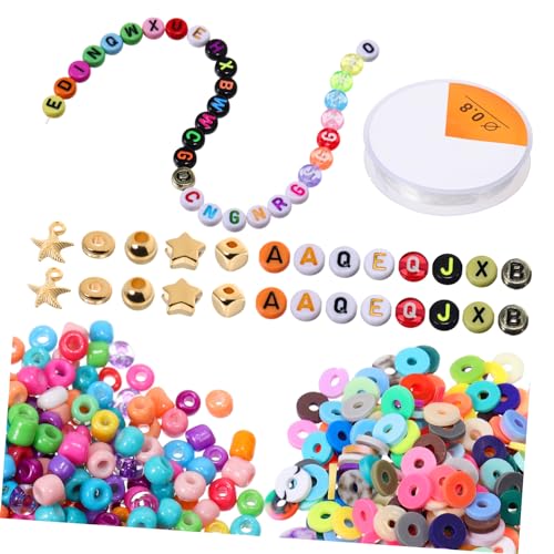 jojofuny 1 Schachtel Bunte Buchstabenperlen Set DIY Bastelperlen für Armbänder und Kreative Projekte Hochwertigem Langlebig und Farbecht Vielseitig Einsetzbar für Verschiedene Bastelideen jojofuny 1 Schachtel Bunte Buchstabenperlen Set DIY Bastelperlen für Armbänder und Kreative Projekte Hochwertigem Langlebig und Farbecht Vielseitig Einsetzbar für Verschiedene Bastelideen von jojofuny