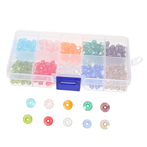 jojofuny 1 Schachtel Glasperlen Ab Farben Diy Schmuckperlen Lose Glasperlen für Armbänder und für Kreative Handwerksprojekte und Dekoration jojofuny 1 Schachtel Glasperlen Ab Farben Diy Schmuckperlen Lose Glasperlen für Armbänder und für Kreative Handwerksprojekte und Dekoration von jojofuny