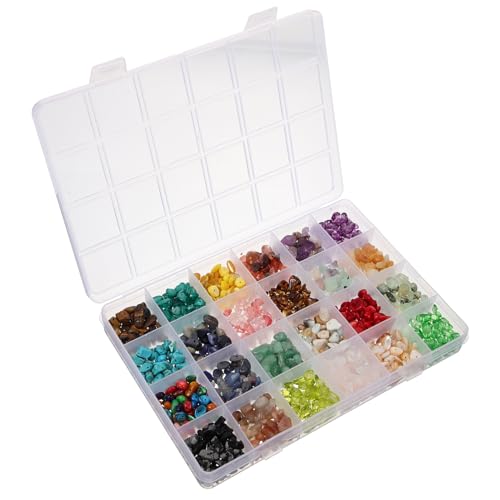 jojofuny 1 Schachtel Perlen aus Naturstein schmuck armband herstellung kit perlen Perlenabstandshalter für Armbänder Perlen Masse Perlen für Armband Perlenkit lustige Perlen Abstandsperlen von jojofuny