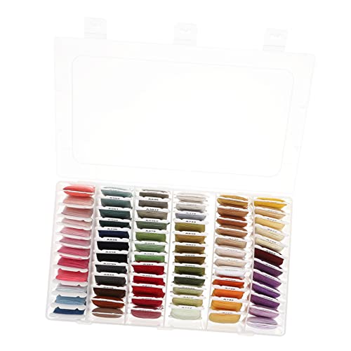 jojofuny 1 Schachtel Stickgarn Sets Farben À Stickgarn für Diy Handarbeiten für Kreuzstich Armbänder Taschen und Nähprojekte jojofuny 1 Schachtel Stickgarn Sets Farben À Stickgarn für Diy Handarbeiten für Kreuzstich Armbänder Taschen und Nähprojekte von jojofuny