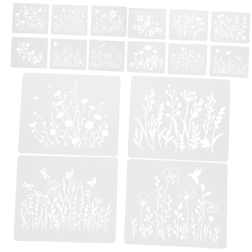 jojofuny 1 Set Blumen Und Pflanzen Vorlage Zeichenvorlage Sprühschablonen Blumen Zeichenschablone Zeichenschablone Schablonen Dekorative Wandschablonen Zum Bemalen Des jojofuny 1 Set Blumen Und Pflanzen Vorlage Zeichenvorlage Sprühschablonen Blumen Zeichenschablone Zeichenschablone Schablonen Dekorative Wandschablonen Zum Bemalen Des von jojofuny