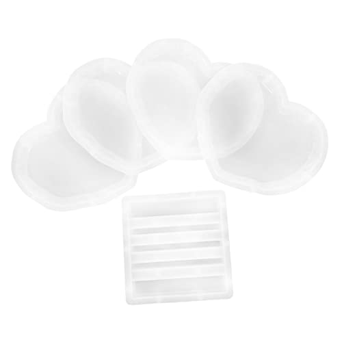 jojofuny 1 Set Liebes Untersetzerform Für Herzförmige Silikon Untersetzerform Silikon Untersetzerform DIY Silikonform Gießformen Für Untersetzer Harz Silikonformen Untersetzerformen jojofuny 1 Set Liebes Untersetzerform Für Herzförmige Silikon Untersetzerform Silikon Untersetzerform DIY Silikonform Gießformen Für Untersetzer Harz Silikonformen Untersetzerformen von jojofuny