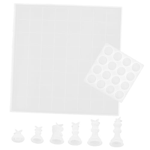 jojofuny 1 Set Schachbrettform Schachbastelformen Schachbauformen Bastelformen Interessante Schachformformen Schachförmige Epoxidform DIY Gussform Schachgussformen Kieselgel jojofuny 1 Set Schachbrettform Schachbastelformen Schachbauformen Bastelformen Interessante Schachformformen Schachförmige Epoxidform DIY Gussform Schachgussformen Kieselgel von jojofuny