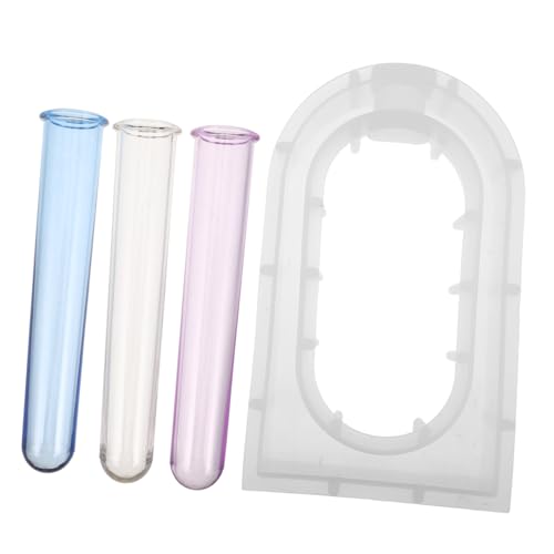 jojofuny 1 Set Vasenröhren Harzformen DIY Silikonform Für Hydrokulturvasen Epoxidharz Gussform Für Heimdekoration Und Pflanzenhalter Bastelarbeiten von jojofuny