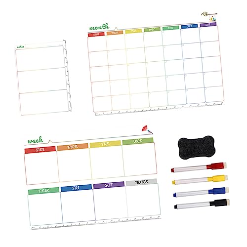 jojofuny 1 Set Whiteboard Kühlschrankmagnet Magnete Magnetische Etiketten Löschbar Kleiner Kühlschrank Für Zimmerkühlschränke Hausplantafel Magnet Notizblock Kalender Bunte jojofuny 1 Set Whiteboard Kühlschrankmagnet Magnete Magnetische Etiketten Löschbar Kleiner Kühlschrank Für Zimmerkühlschränke Hausplantafel Magnet Notizblock Kalender Bunte von jojofuny