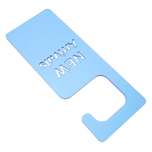 jojofuny 1 Stück Dekorativer Anhänger aus Acryl für Bekleidungsgeschäfte Farbige Hängende Etiketten für Neue Produkte und Rabatte für Werbung Einzelhandelsgeschäften von jojofuny