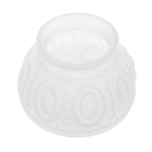 jojofuny 1 Stück Diy Silikonform für Reliefschalen Transparent und Einfach zu Reinigen für Bastelprojekte mit Epoxidharz und Verschiedenen Farben von jojofuny