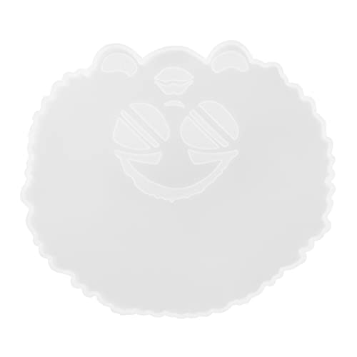 jojofuny 1 Stück Diy Silikonform für Untersetzer Kristall Epoxidharz Gießform für Bastelprojekte Transparent Leicht zu Reinigen für Dekorationen und von jojofuny