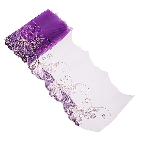 jojofuny 1 Stück Farbige Pfauenfedern Spitze Diy Puppenkleid Zubehör Handgemachtes Kleidungsstück mit Stickerei für Kreative Bastelarbeiten jojofuny 1 Stück Farbige Pfauenfedern Spitze Diy Puppenkleid Zubehör Handgemachtes Kleidungsstück mit Stickerei für Kreative Bastelarbeiten von jojofuny