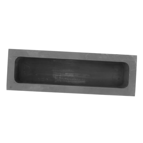 jojofuny 1 Stück Graphitform für Gold und Silber Gießform Hochtemperaturbeständig für Metallraffination und Barrenherstellung Langlebig und Bruchsicher von jojofuny