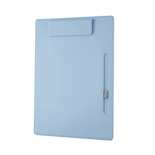jojofuny 1 Stück Informationsordner A4-klemmbrett Datei A4-ordner-zwischenablage Schulklemmbrett Mehrzweck-klemmbrett Klemmbrett-clip Schreibtafel-clip Klemmbrett-organizer Pp Himmelblau von jojofuny