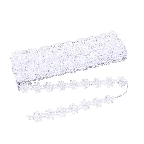 jojofuny 1 Stück Lace Ribbon Trim für Diy Projekte Bleichfarbener Lace für Bekleidungs und Accessoire Dekoration Vielseitig Einsetzbar für Bastelarbeiten und Heimdekoration zum Verzieren jojofuny 1 Stück Lace Ribbon Trim für Diy Projekte Bleichfarbener Lace für Bekleidungs und Accessoire Dekoration Vielseitig Einsetzbar für Bastelarbeiten und Heimdekoration zum Verzieren von jojofuny