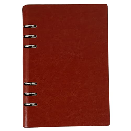 jojofuny 1 Stück Notizbuch Nachfüllbar Kreatives Planungsbuch für Büro Schule und Zuhause Lose Hochwertiges Kunstleder für Notizen und Tagebuchführung jojofuny 1 Stück Notizbuch Nachfüllbar Kreatives Planungsbuch für Büro Schule und Zuhause Lose Hochwertiges Kunstleder für Notizen und Tagebuchführung von jojofuny
