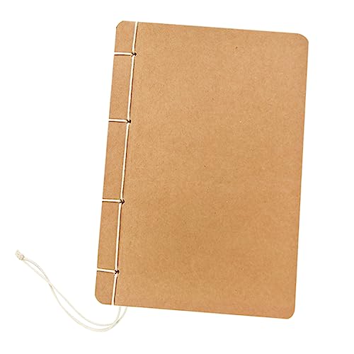 jojofuny 1 Stück Retro Kraftbuch Kunstskizzenalbum Tagebuch skizzieren Zeichenpapierblock notizbuch für die arbeit Notizblock Molkerei Buch Memo -Pad von jojofuny