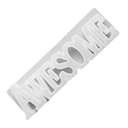 jojofuny 1 Stück Silikon Buchstabenform Dekorative Silikonform für Diy Bastelprojekte Sicher und Leicht zu Reinigen für Epoxidharz und Kreative Gestaltung jojofuny 1 Stück Silikon Buchstabenform Dekorative Silikonform für Diy Bastelprojekte Sicher und Leicht zu Reinigen für Epoxidharz und Kreative Gestaltung von jojofuny