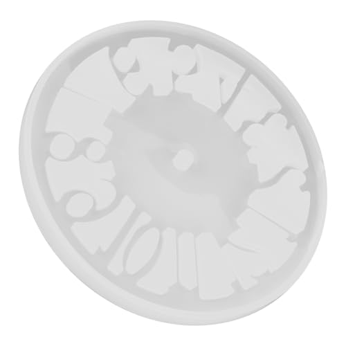 jojofuny 1 Stück Silikon Uhrform Diy Wanduhr Gießform für Kreative Wanddekoration Kompatibel mit Epoxidharz für Persönliche und Bastelprojekte jojofuny 1 Stück Silikon Uhrform Diy Wanduhr Gießform für Kreative Wanddekoration Kompatibel mit Epoxidharz für Persönliche und Bastelprojekte von jojofuny