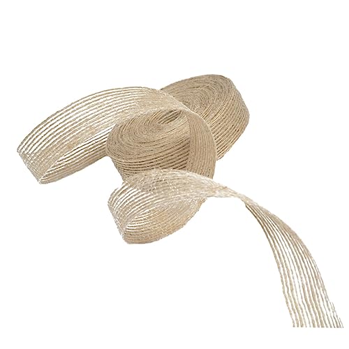 jojofuny 1 Stück Zutaten für DIY-Schmuck wickeln farbiges Band Eukalyptus Perlenband Briefe groß hochzeitsbänder hochzeitsdeko hohzeitdeko geschenkeband Verpackungszubehör Geschenkband Jute von jojofuny