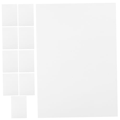 jojofuny 10 Blatt Blasgeformtes Brett Schaum Handwerk Zeichnung Basteln Herstellung Dünn Kunst Drucken Planke Bunt Unterlage Sortiert Farbig Diy-papierschäume Schäume Selber Machen Weiß von jojofuny