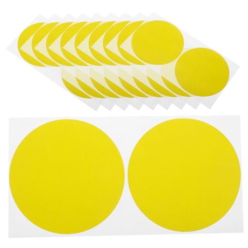 jojofuny 10 Blatt Farbpunkt-Aufkleber Kreis Punktaufkleber Etikett Stichworte transparente Punktaufkleber Punkte beschreibbare Punktaufkleber selbstklebende Nummernaufkleber Papier Gelb jojofuny 10 Blatt Farbpunkt-Aufkleber Kreis Punktaufkleber Etikett Stichworte transparente Punktaufkleber Punkte beschreibbare Punktaufkleber selbstklebende Nummernaufkleber Papier Gelb von jojofuny