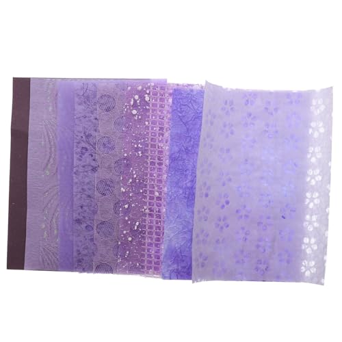 jojofuny 10 Blatt Strukturiertes Papier Scrapbooking-Materialien Basteln texturiert ästhetisches Scrapbook-Papier Planer Papiertablette Scrapbook-Papiermaterial Hochzeitseinklebebuchpapier von jojofuny