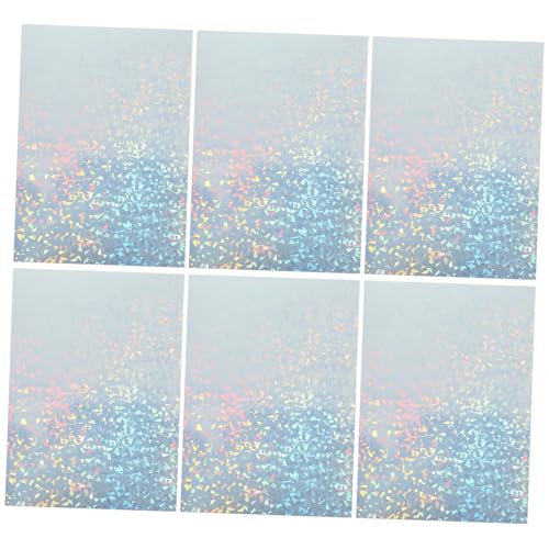 jojofuny 10 Blatt Vinyl-Aufkleber Farbe Aufkleberpapier für Drucker farbig buntes Druckerpapier selbstklebende Papieraufkleber Bildpapier für Drucker Fotoaufkleber Fotorahmenaufkleber PVC von jojofuny