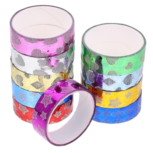 jojofuny 10 Rollen Geschenkbänder ästhetisch Scrapbooking bunt Farbe Crapboking Washi Tape dünne Washi-Tapes klassische thematische Aufkleber Washi-Tapes basteln Papier jojofuny 10 Rollen Geschenkbänder ästhetisch Scrapbooking bunt Farbe Crapboking Washi Tape dünne Washi-Tapes klassische thematische Aufkleber Washi-Tapes basteln Papier von jojofuny