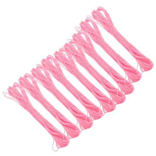 jojofuny 10 Rollen Handgefertigter Gewebter Baumwollfaden Freundschaftsarmbänder Baumwollstickgarn Stickgarn Garnfaden Baumwollsticktwist Stickset Für Anfänger Rosa jojofuny 10 Rollen Handgefertigter Gewebter Baumwollfaden Freundschaftsarmbänder Baumwollstickgarn Stickgarn Garnfaden Baumwollsticktwist Stickset Für Anfänger Rosa von jojofuny