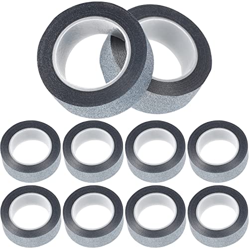 jojofuny 10 Rollen Washi Tape Set Glitzernde Masking Tapes für Diy Kunst und Scrapbooking Dekorative Klebebänder Farben für Handarbeiten und Journals für Kreative Projekte von jojofuny